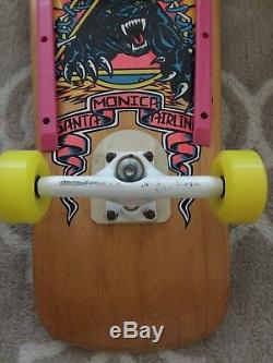Vintage SMA Natas Kaupas Panther Skateboard Deck Santa Monica Cruz Rare