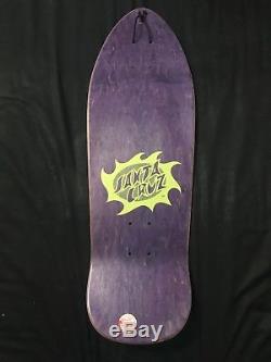Vintage Santa Cruz Jason Jessee Sungod Skateboard Deck