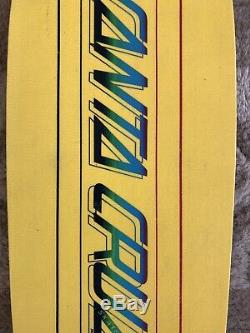 Vintage Santa Cruz Skateboard Deck Jim Phillips Art 70s NOS Fiberglass 1978