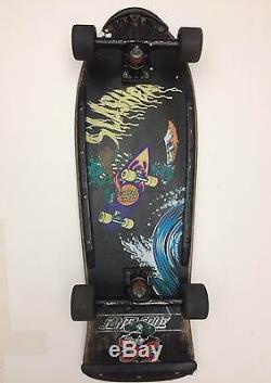 Vintage Santa Cruz Skateboard Keith Meek Slasher RARE! Deck 80s Original