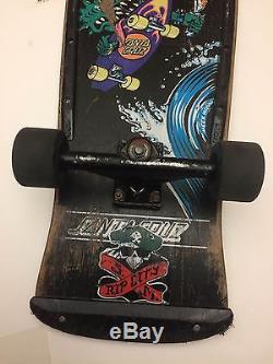 Vintage Santa Cruz Skateboard Keith Meek Slasher RARE! Deck 80s Original