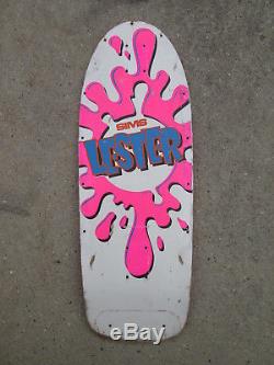 Vintage Sims Lester Kasai Skateboard Deck