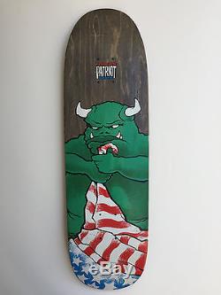 Vintage Skateboard. 101 Natas Kaupas Patriot Deck NOS