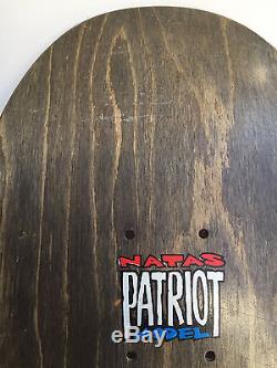 Vintage Skateboard. 101 Natas Kaupas Patriot Deck NOS