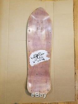 Vintage Skateboard Santa Cruz Natas Evil Cat deck