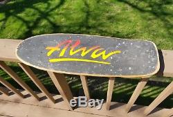 Vintage Skateboard deck Alva Tri-logo late 70's old school cool
