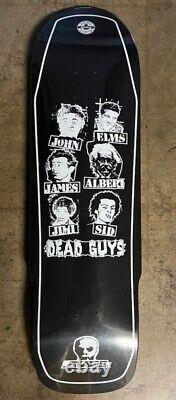Vintage Very Rare Skull Skates Dead Guys NOS Black Hoodie Skateboard XL Vision