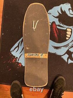 Vintage Vision 1988 Mark Gonzales Color My Friends In Skateboard Deck Used