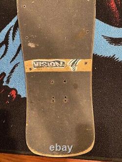 Vintage Vision 1988 Mark Gonzales Color My Friends In Skateboard Deck Used