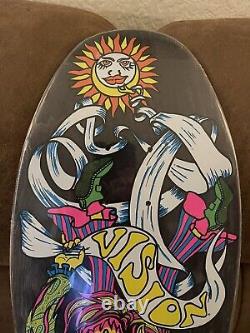 Vintage Vision Skateboard Joe Johnson Scissors NOS reissue Black MINT Shrink