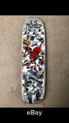 Vintage original Powell Peralta Rodney Mullen Chess Freestyle Skateboard Deck OG