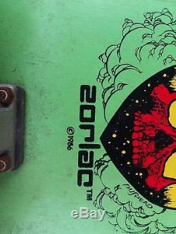 Vintage reissue Zorlac skateboard deck Pushead Craig Johnson
