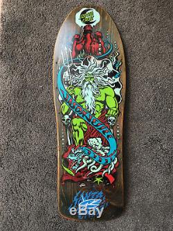 Vintage skateboard Santa Cruz Jason Jessee Neptune shark tail OG 1988