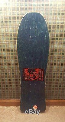 Vintage skateboard deck NOS Santa Cruz Claus Grabke OG 80's old school