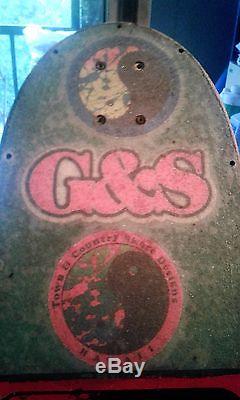 Vintage skateboard deck Town and Country
