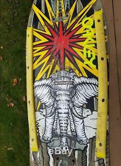 Vintage skateboard deck World Industries Mike Vallely Mamouth OG early 90's