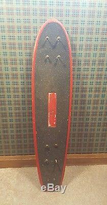 Vintage skateboard deck Z-flex 27 inch red OG 70's old school