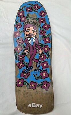 Vision Gonz and Roses 1987 / Gonzales / Skateboard Deck OG Vintage Sweatpants