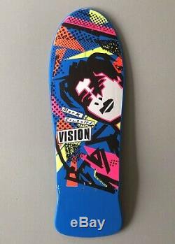 Vision Mark GONZ Gonzales FACE Deck from 1986 NOS