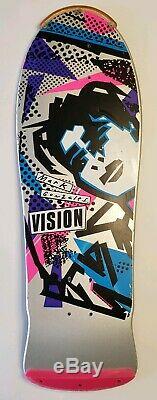 Vision Mark Gonzales Skateboard 1986 FACE Deck Old School Original 80's Stock