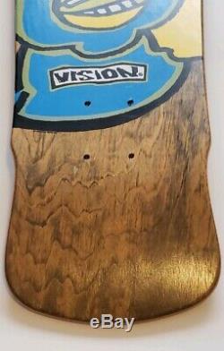 Vision Mark Gonzales Skateboard Deck Fat Face Vintage 80's Stock Gonz Signed