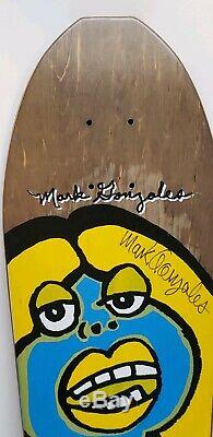 Vision Mark Gonzales Skateboard Deck Fat Face Vintage 80's Stock Gonz Signed