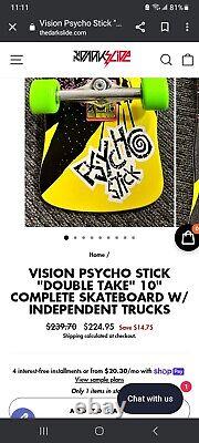 Vision Psycho Stick Complete, New, Independent Trucks & Dogtown Cruiser wheels