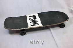 Vtg1980s Vision Shredder 10 Concave Skateboard Deck Black Shredders Independent