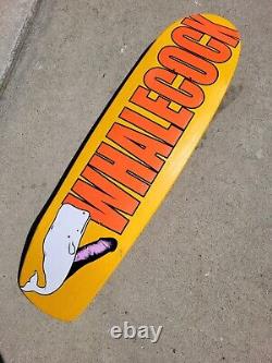 Whalecock Skateboards Deck 1999 Dave Carnie Todd Bratrud Rare NOS