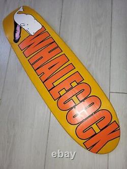 Whalecock Skateboards Deck 1999 Dave Carnie Todd Bratrud Rare NOS