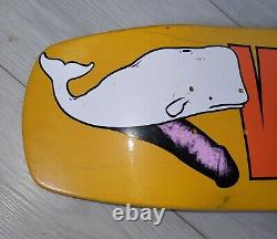 Whalecock Skateboards Deck 1999 Dave Carnie Todd Bratrud Rare NOS