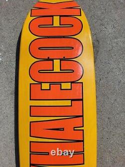 Whalecock Skateboards Deck 1999 Dave Carnie Todd Bratrud Rare NOS