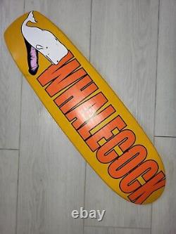 Whalecock Skateboards Deck 1999 Dave Carnie Todd Bratrud Rare NOS