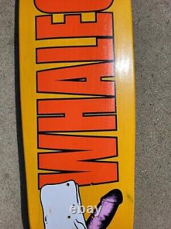 Whalecock Skateboards Deck 1999 Dave Carnie Todd Bratrud Rare NOS