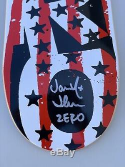Zero American Punk' Deck Signed By Jamie Thomas