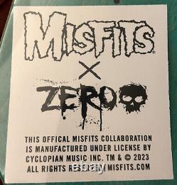 Zero X Misfits Gold Foil Ltd 200 Skateboard Deck Sealed Sold Out 8.25 Danzig New