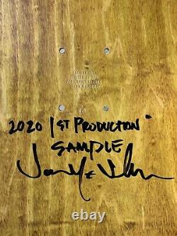 Zero x Iron Maiden Powerslave 1st Production Sample Deck Signed by JT