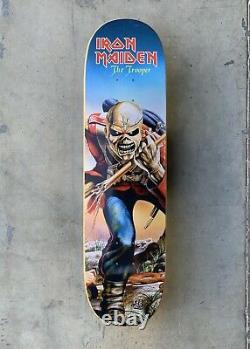 Zero x Iron Maiden Trooper 1st Production Sample Deck Signed by Jamie Thomas