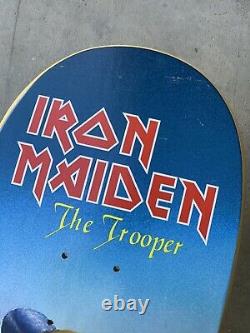 Zero x Iron Maiden Trooper 1st Production Sample Deck Signed by Jamie Thomas