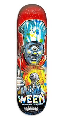 Zoltron X Ween Skate Deck Signed LE 17/50'The Diner & Chef' IN HAND