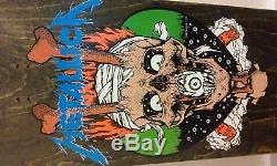 Zorlac Mega Metallica 1990 Pushead Skateboard Deck