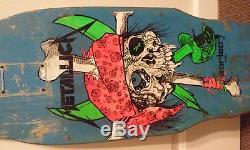 Zorlac Metallica Pirate Pushead Not Mint Skateboard Deck
