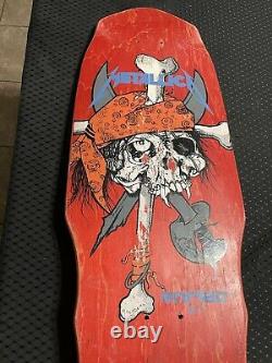 Zorlac skateboard deck Metallica